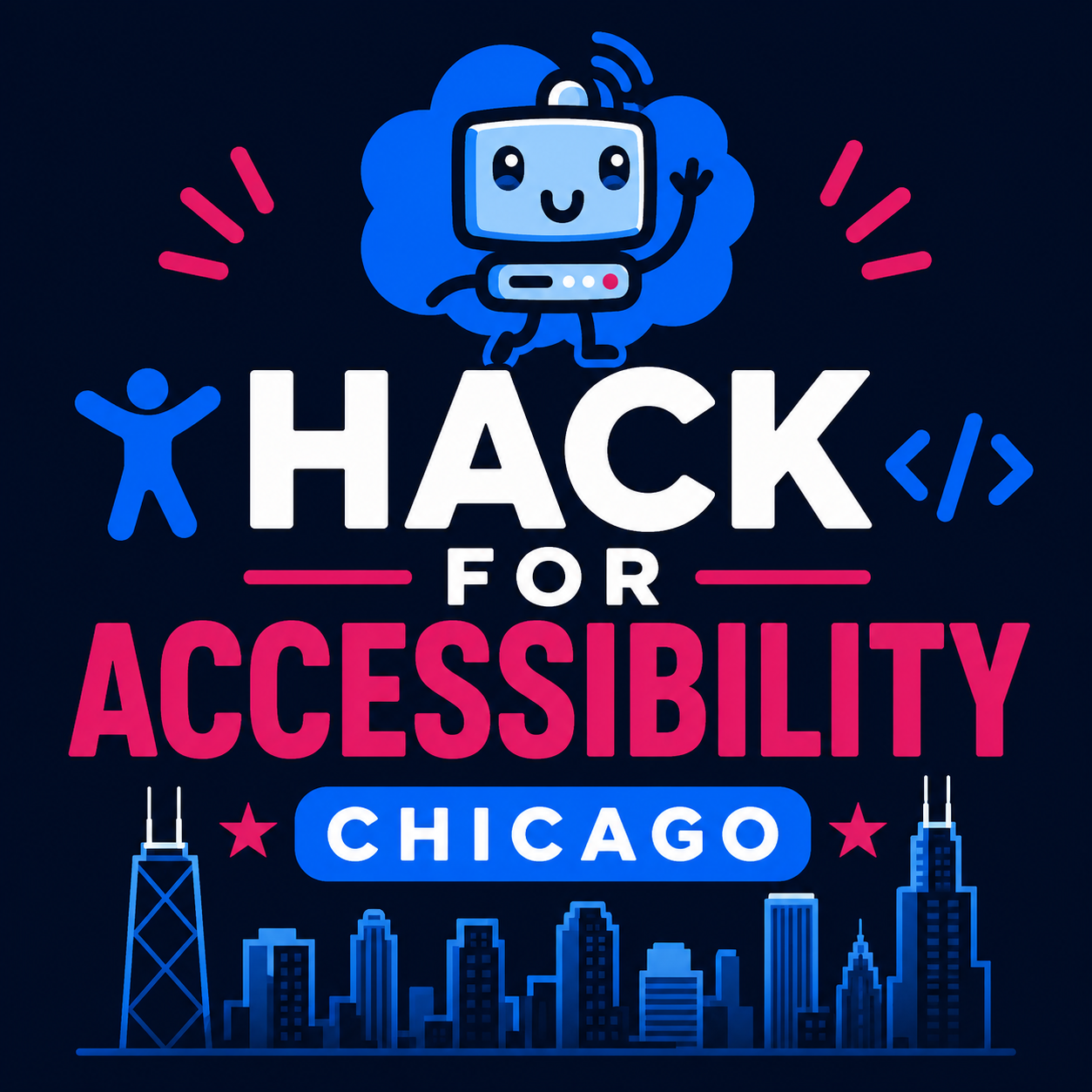 Hack for Accessibility 2026 event logo